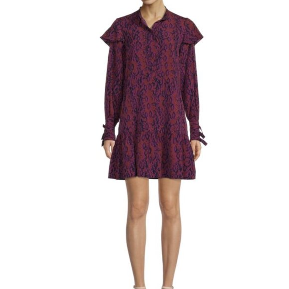 Edgy Koché CollectivePython Buckle Dress, Size 34 - Picture 3 of 11